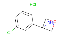 3-(3-Chlorophenyl)-3-oxetanamine hydrochloride