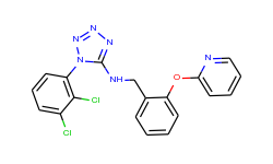 1-(2,3-dichlorophenyl)-N-[2-(pyridin-2-yloxy)benzyl]-1H-tetrazol-5-amine