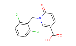 1-(2,6-dichlorobenzyl)-6-oxo-1,6-dihydro-3-pyridinecarboxylic acid