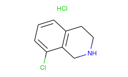 Isoquinoline, 8-chloro-1,2,3,4-tetrahydro-, hydrochloride