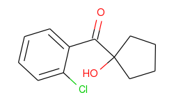 Methanone, (2-chlorophenyl)(1-hydroxycyclopentyl)-