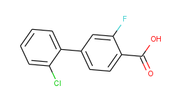 4-(2-Chlorophenyl)-2-fluorobenzoic acid