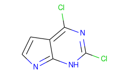 1H-Pyrrolo[2,3-d]pyrimidine, 2,4-dichloro-