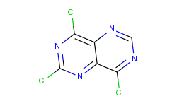2,4,8-trichloropyrimido[5,4-d]pyrimidine