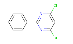 Pyrimidine, 4,6-dichloro-5-methyl-2-phenyl-