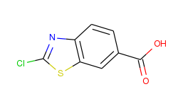 6-Benzothiazolecarboxylic acid, 2-chloro-