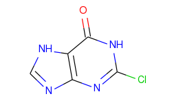 6H-Purin-6-one, 2-chloro-1,7-dihydro-