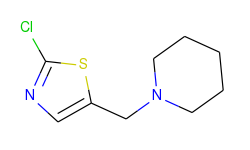 1-[(2-Chloro-1,3-thiazol-5-yl)methyl]piperidine