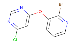 4-(2-Bromo-pyridin-3-yloxy)-6-chloro-pyrimidine