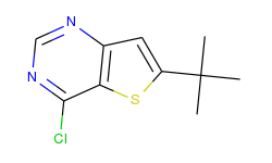6-t-Butyl-4-chlorothieno[3,2-d]pyrimidine