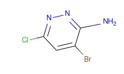 3-Pyridazinamine, 4-bromo-6-chloro-