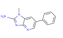 2-amino-1-methyl-6-phenylimidazo[4.5-b]pyridine