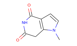 4h-pyrrolo[3,2-c]pyridine-4,6(5h)-dione,1,7-dihydro-1-methyl-(9ci)
