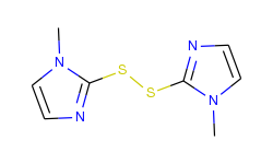 1H-Imidazole, 2,2'-dithiobis[1-methyl-