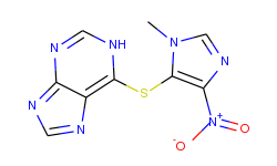 1H-Purine, 6-[(1-methyl-4-nitro-1H-imidazol-5-yl)thio]-