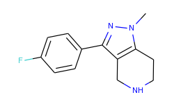 3-(4-fluoro-phenyl)-1-methyl-4,5,6,7-tetrahydro-1h-pyrazolo[4,3-c]pyridine