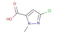 1H-Pyrazole-5-carboxylic acid, 3-chloro-1-methyl-