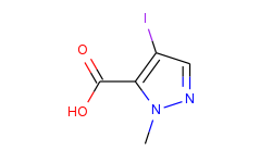 1H-Pyrazole-5-carboxylic acid, 4-iodo-1-methyl-