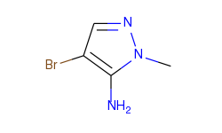 1H-Pyrazol-5-amine, 4-bromo-1-methyl-