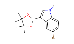 5-Bromo-1-methyl-3-(4,4,5,5-tetramethyl-1,3,2-dioxaborolan-2-yl)-1H-indole