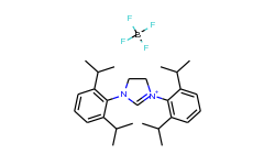 1,3-bis(2,6-di-i-propylphenyl)-4,5-dihydroimidazolium tetrafluoroborate
