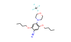 2,5-Dibutoxy-4-(4-morpholinyl)benzenediazonium tetrafluoroborate