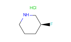 Piperidine, 3-fluoro-, hydrochloride, (3S)-