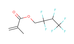 2-Propenoic acid, 2-methyl-, 2,2,3,4,4,4-hexafluorobutyl ester