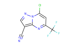 7-chloro-5-(trifluoromethyl)pyrazolo[1,5-a]pyrimidine-3-carbonitrile
