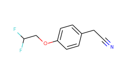 2-(4-(2,2-difluoroethoxy)phenyl)acetonitrile
