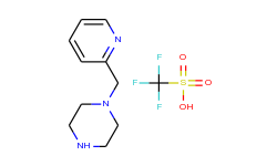 1- PYRIDIN-2-YLMETHYL-PIPERAZINE TRIFLUOROMETHANESULFONIC ACID SALT