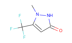3H-Pyrazol-3-one, 1,2-dihydro-1-methyl-5-(trifluoromethyl)-