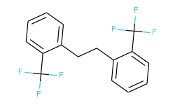 1,2-bis[2'-(trifluoromethyl)phenyl]ethane