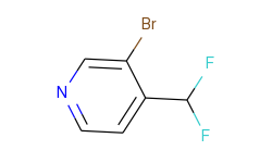 Pyridine, 3-bromo-4-(difluoromethyl)-