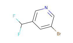 Pyridine, 3-bromo-5-(difluoromethyl)-
