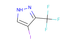 1H-Pyrazole, 4-iodo-3-(trifluoromethyl)-