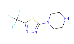 Piperazine, 1-[5-(trifluoromethyl)-1,3,4-thiadiazol-2-yl]-
