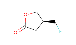 2(3H)-Furanone, 4-(fluoromethyl)dihydro-, (4S)-