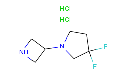 1-(3-Azetidinyl)-3,3-difluoro-Pyrrolidine dihydrochloride