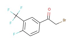 4-Fluoro-3-(trifluoromethyl)phenacyl bromid
