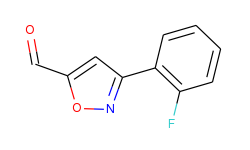 3-(2-fluoro-phenyl)-isoxazole-5-carbaldehyde