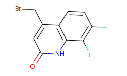 4-(bromomethyl)-7,8-difluoro-2(1h)-quinolinone
