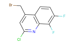 4-(bromomethyl)-2-chloro-7,8-difluoroquinoline