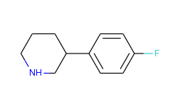 piperidine,3-(4-fluorophenyl)-