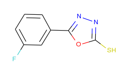 5-(3-fluorophenyl)-1,3,4-oxadiazole-2-thiol