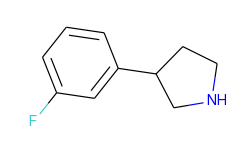pyrrolidine,3-(3-fluorophenyl)-