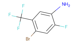 Benzenamine, 4-bromo-2-fluoro-5-(trifluoromethyl)-