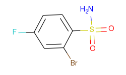 2-Bromo-4-fluorobenzenesulfonamide