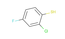 Benzenethiol, 2-chloro-4-fluoro-
