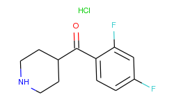Methanone, (2,4-difluorophenyl)-4-piperidinyl-, hydrochloride